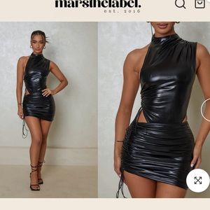 Leather set brand new never worn!!